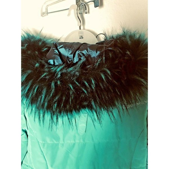 Obermeyer Resort Women's 10  Zip Off Faux Fur Hood Thermore Insulation Vintage - Picture 4 of 12